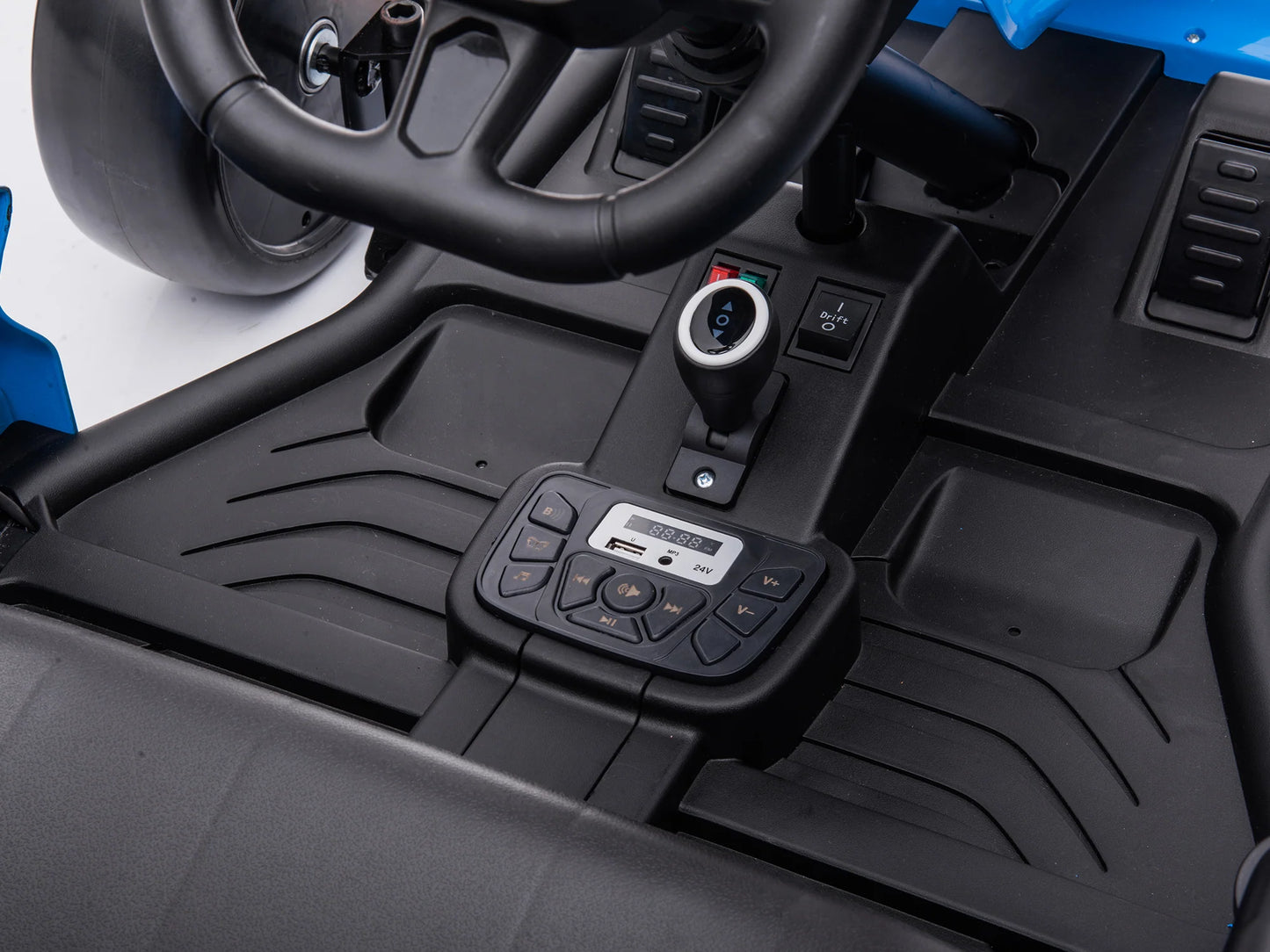 Kids 3.0 Electric 24V Go-Kart with DRIFT Function in Pink