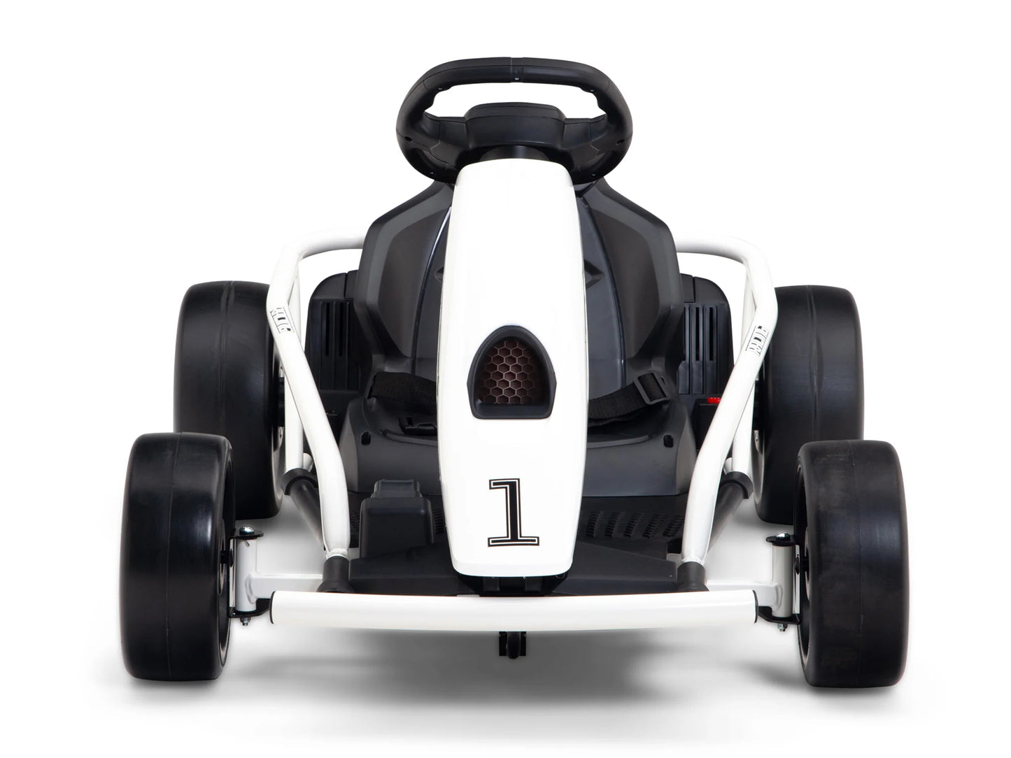 24V Kids Electric Go-Kart with DRIFT Function in White
