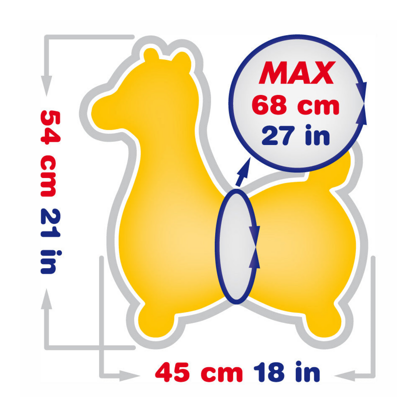 Gymnic Rody Bouncy Giraffe