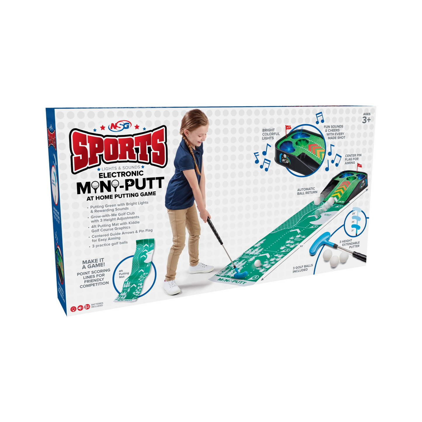 Electronic Mini-Putt Golf