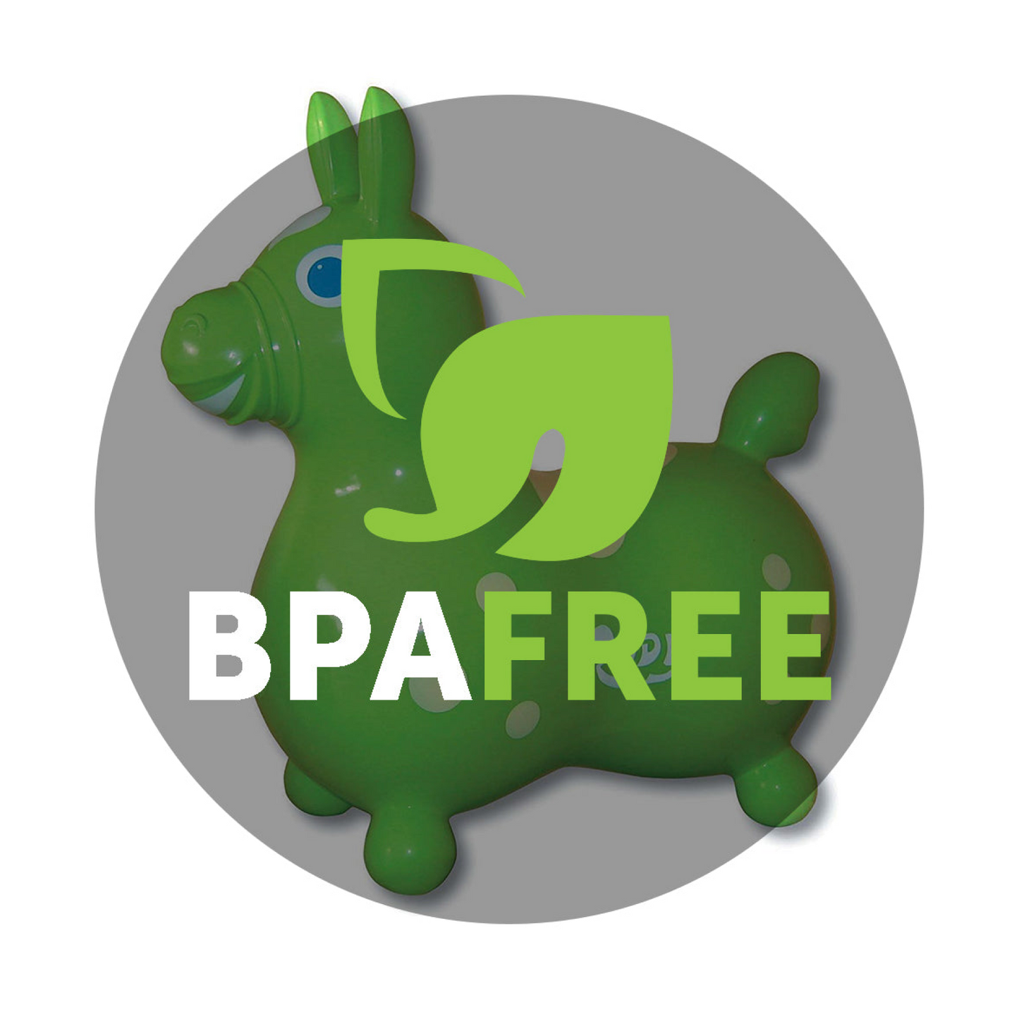 Gymnic Rody Bounce Horse in Lime Green