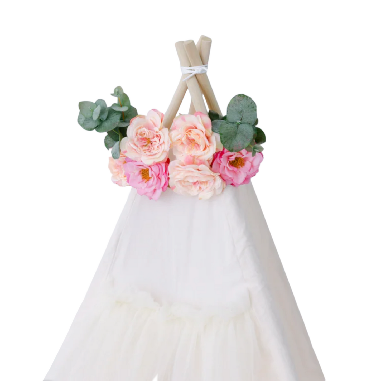 The Pink Ombre Tulle Play Tent