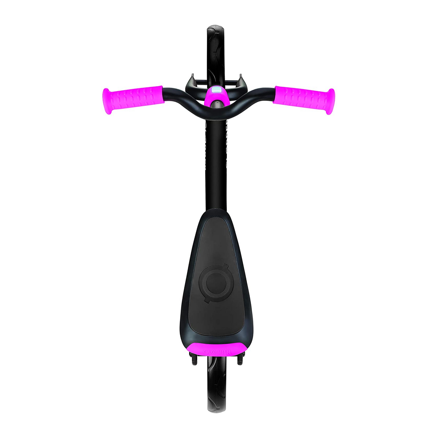 Black Neon Pink Kids Balance Bike