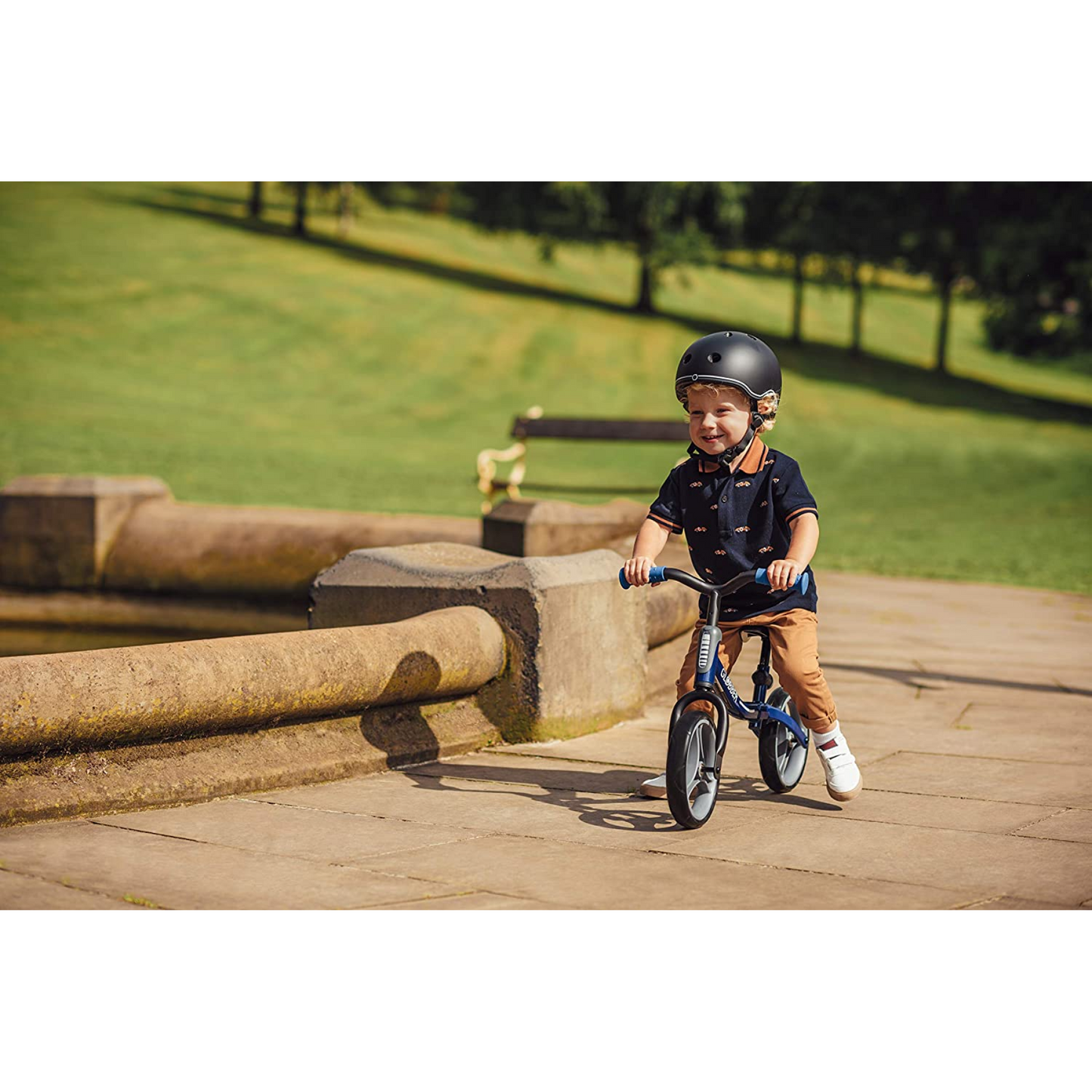 Black Lime Green Kids Balance Bike