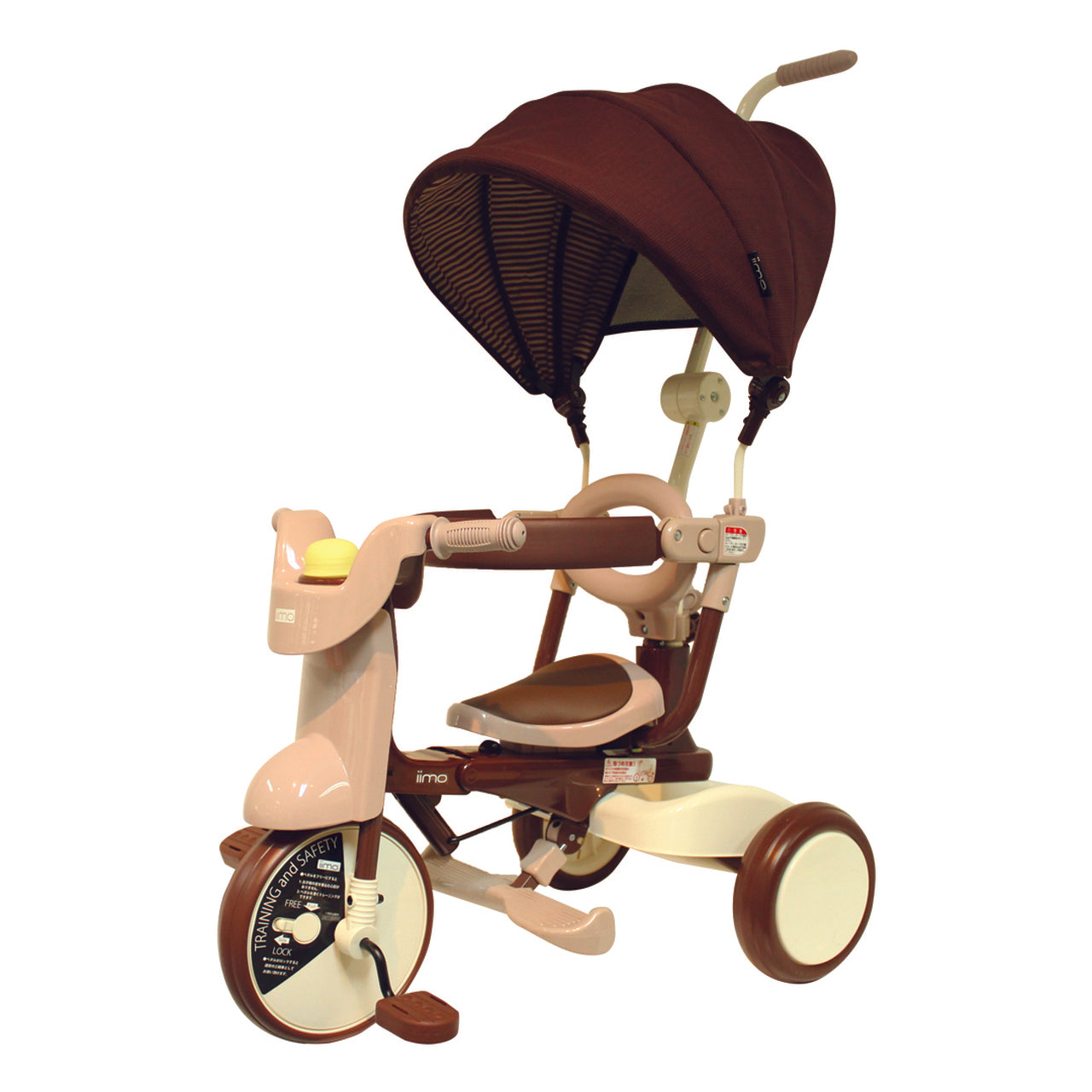 3-in-1 Tricycle in Brown