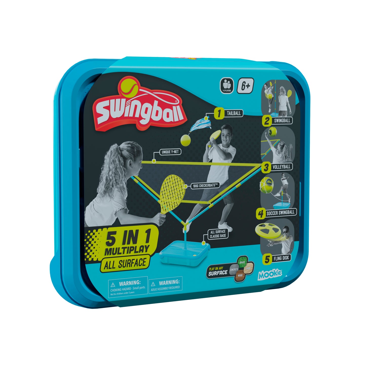 Swing Ball - Five in One Outdoor Game Set