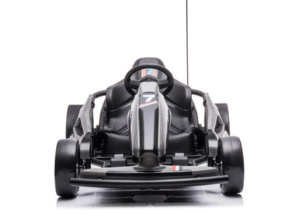 Kids 3.0 Electric 24V Go-Kart with DRIFT Function in Gray