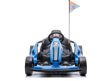 Kids 3.0 Electric 24V Go-Kart with DRIFT Function in Blue