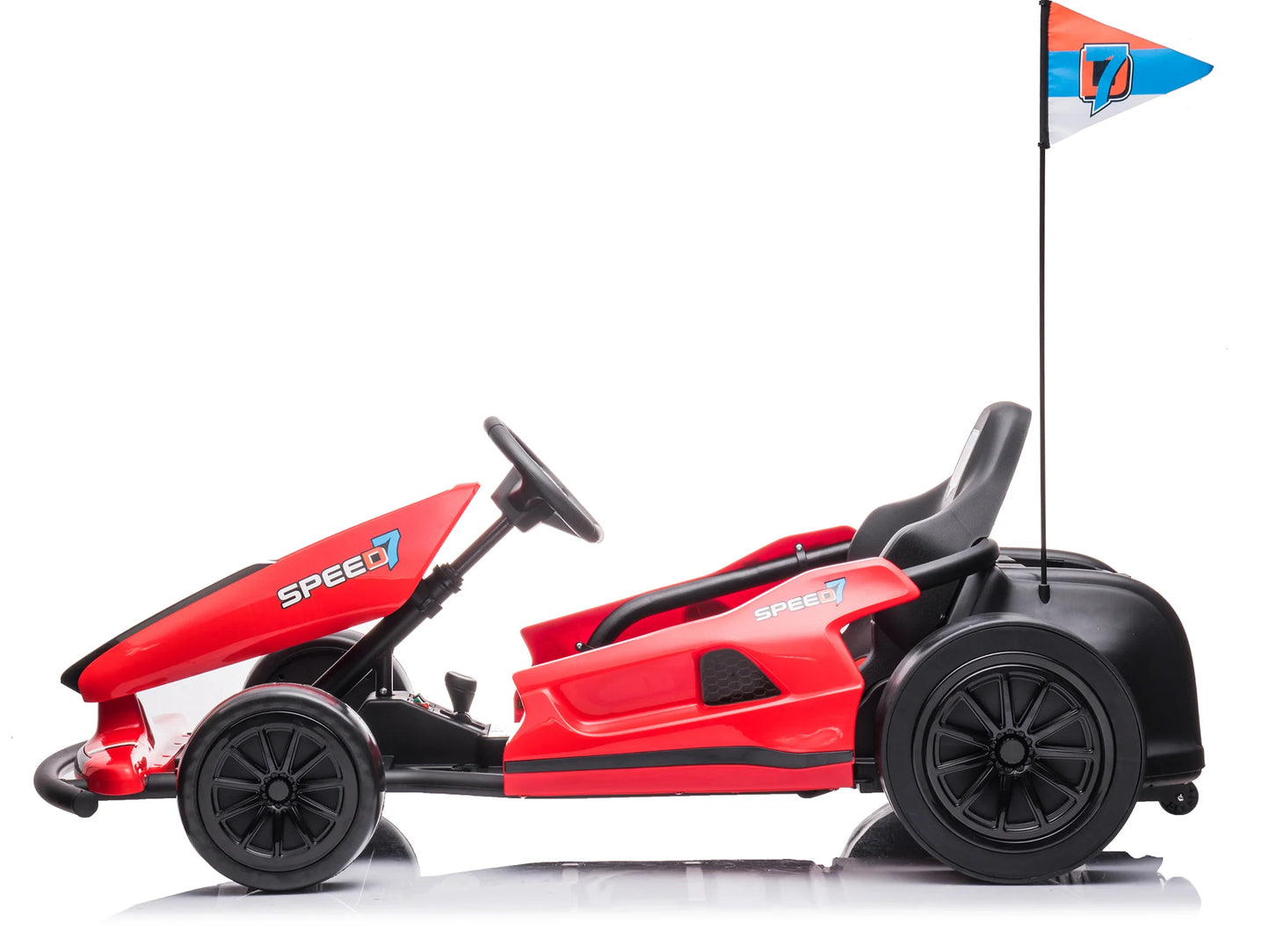 Kids 3.0 Electric 24V Go-Kart with DRIFT Function in Red