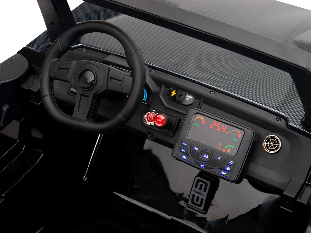 UTV Ride On Kids Buggy In Black