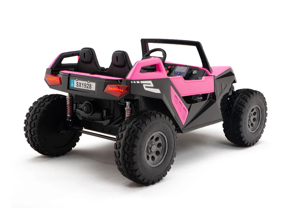 UTV Ride On Kids Buggy In Pink