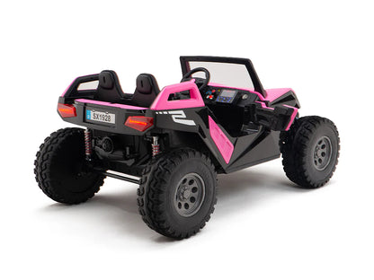 UTV Ride On Kids Buggy In Pink