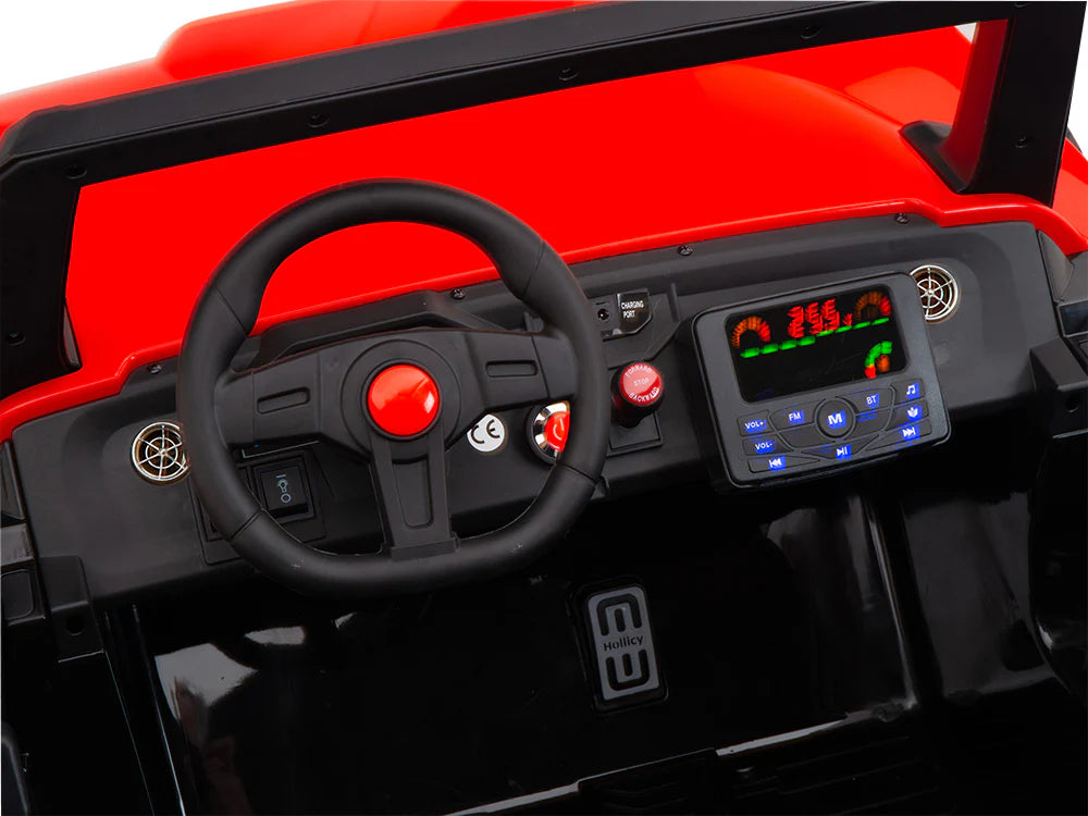 UTV Ride On Kids Buggy In Red