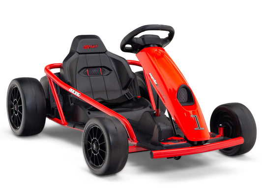 24V Kids Electric Go-Kart with DRIFT Function in Red