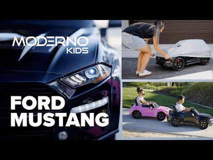Ford Mustang 24V Kids Electric Ride On Car In Pink