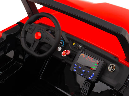 UTV Ride On Kids Buggy In Red