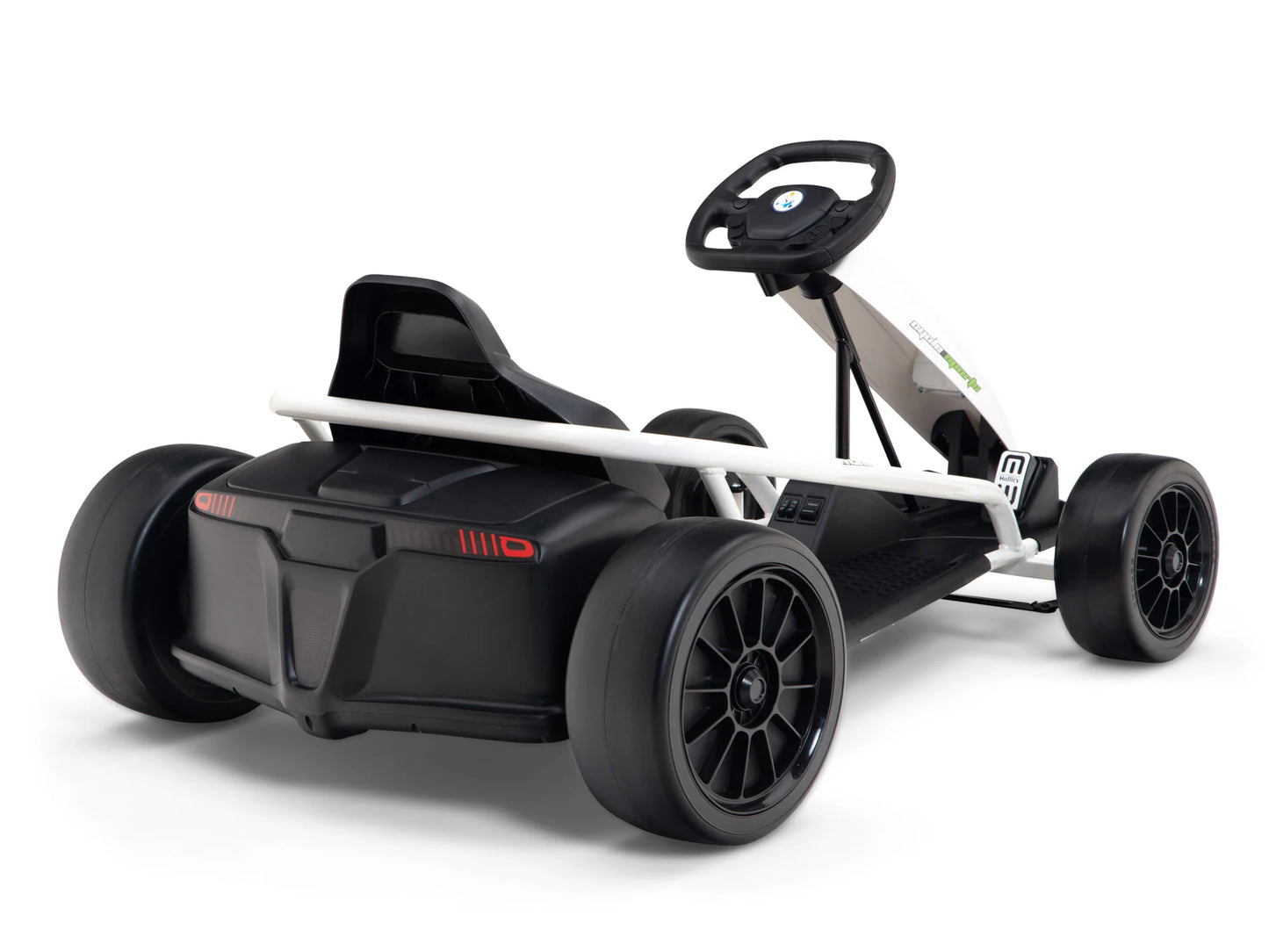 24V Kids Electric Go-Kart with DRIFT Function in White