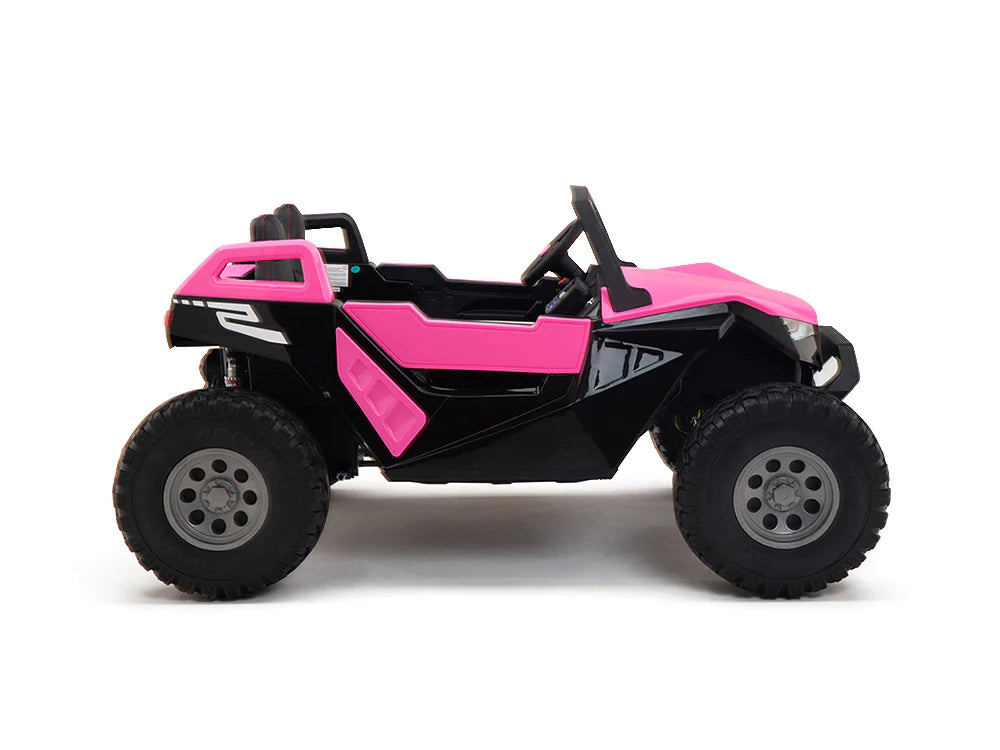UTV Ride On Kids Buggy In Pink