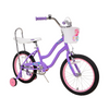 Manteca Girls Bike Purple with Banana Seat