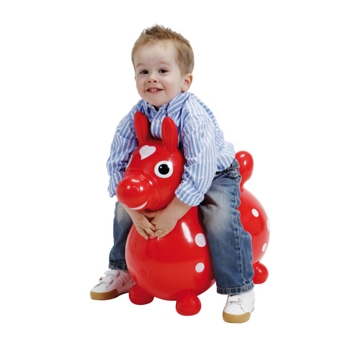 Gymnic Rody Bounce Horse in Red