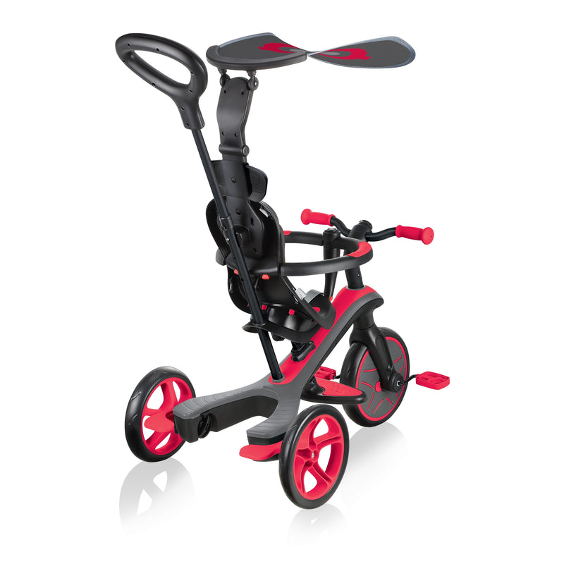 Trike Stroller 4-in-1 in Red