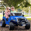 2020 Two (2) Seater Ride On Kids Car Truck w/ Remote, Large 12V Battery, Rubber Tires - Jay Goodys