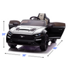 Ford Mustang 24V Kids Electric Ride On Car In Black