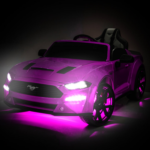 Ford Mustang 24V Kids Electric Ride On Car In Pink